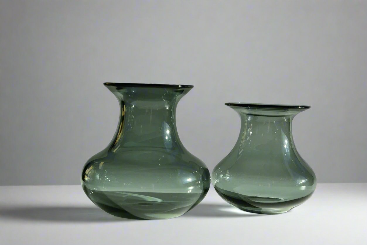 4 Piece Vase set - Smoke Grey