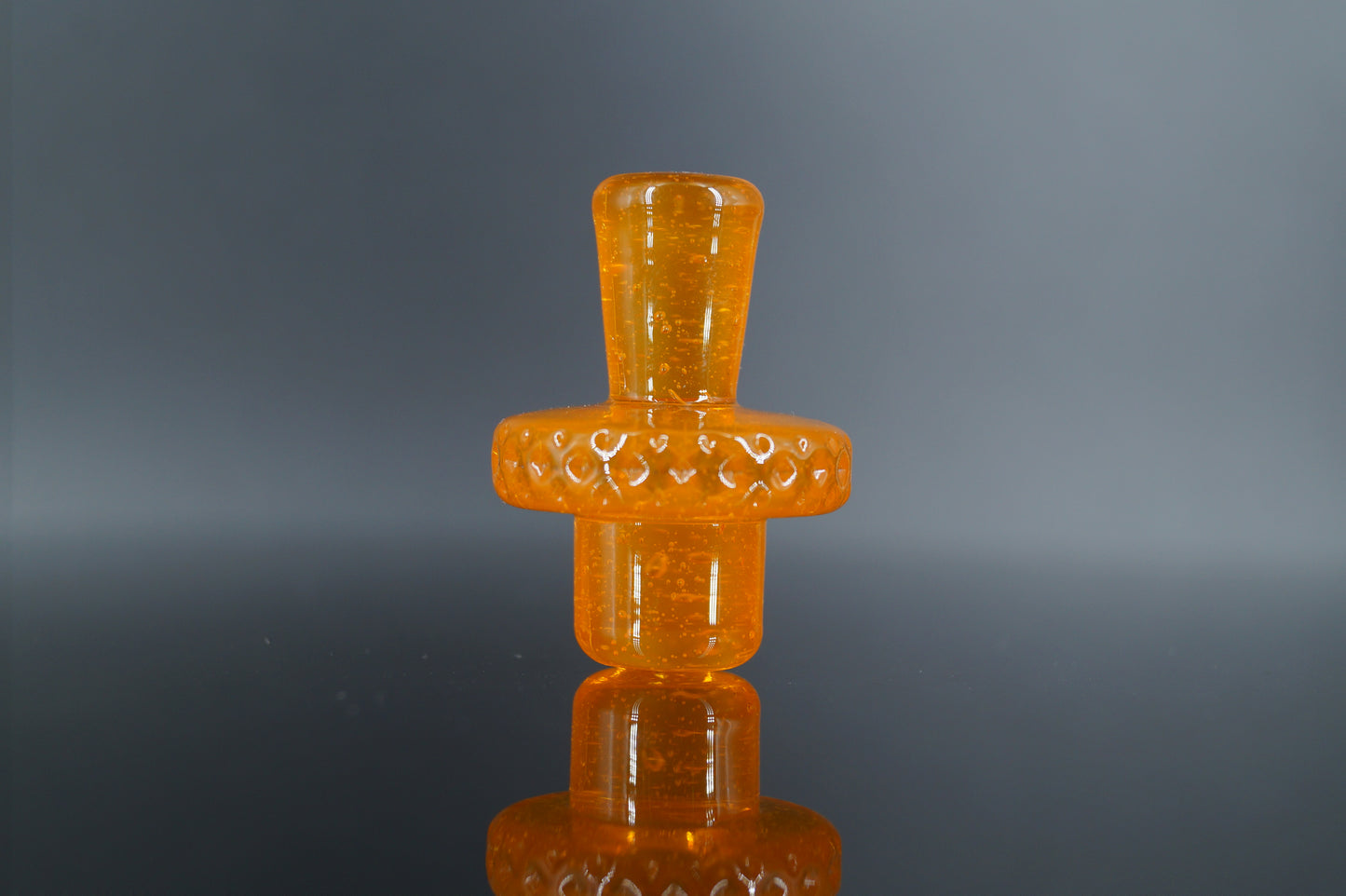 Vortex Halo Cap - Exp. #166 Transparent Orange Amber