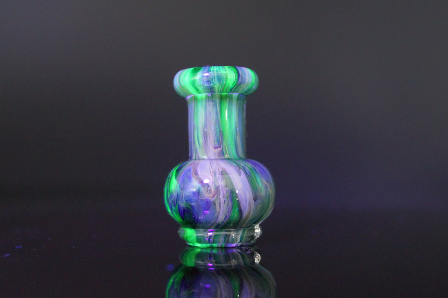 Pivot Spinner Top - Marbled Green *UV*