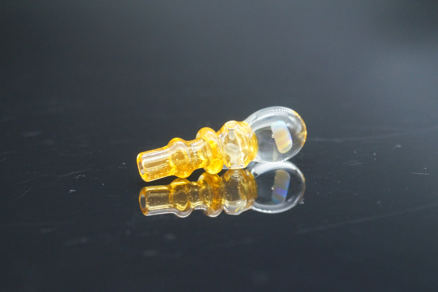 3DXL Transparent Orange Joystick with Opal