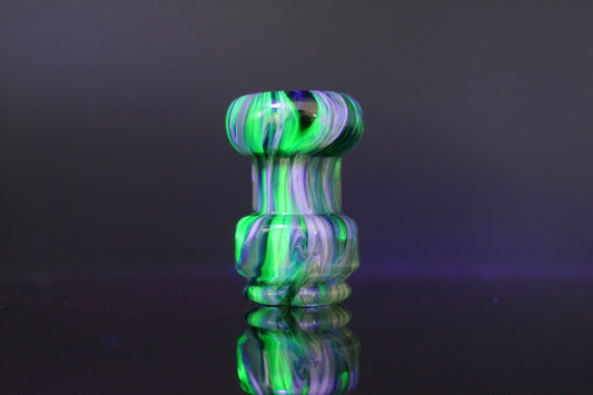 Pivot Spinner Top - Marbled Green *UV*
