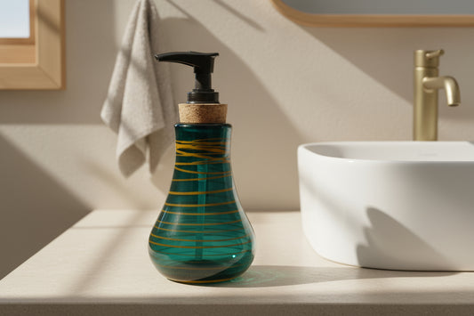 Soap Dispenser - Emerald Green
