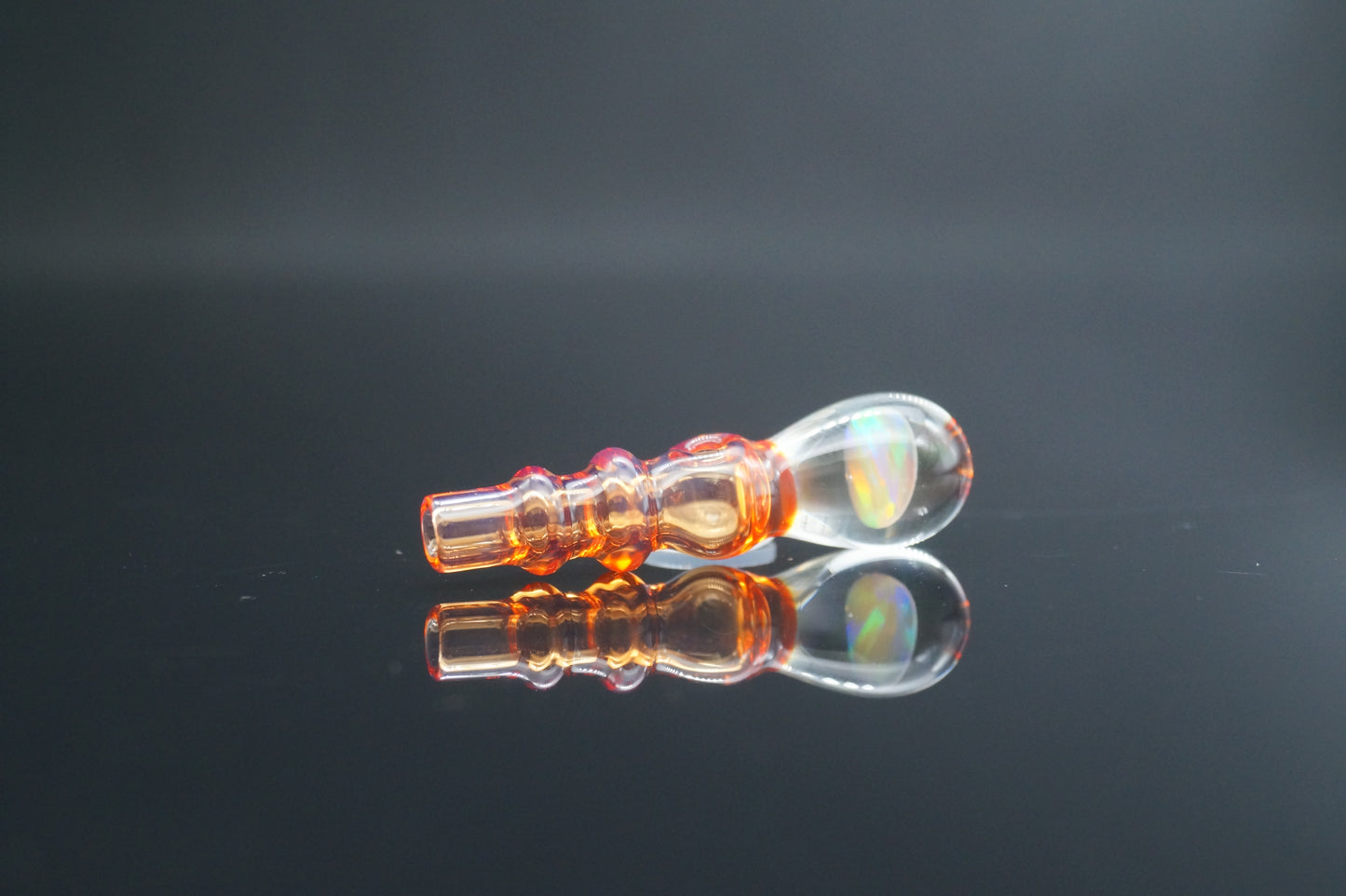 3DXL Transparent Red/Orange Joystick with Opal
