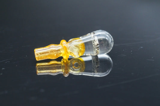 3DXL Transparent Orange Joystick with millie