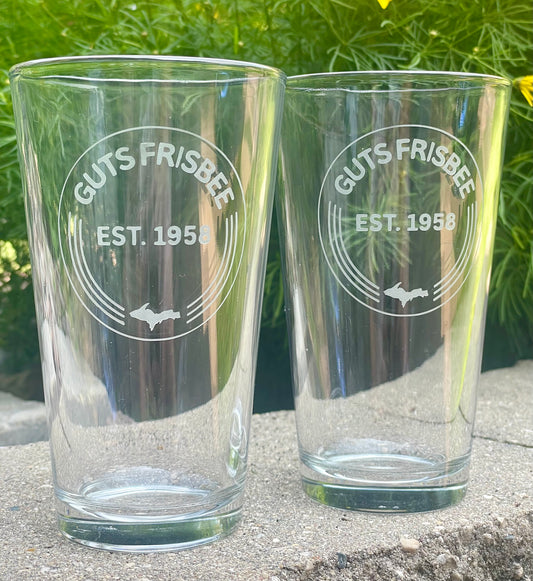 Guts Frisbee Est. 1958 Pint